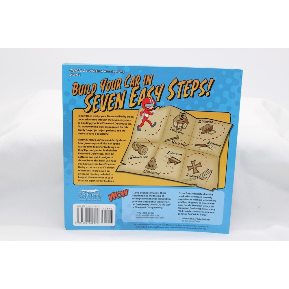 Getting Started in Pinewood Derby Step-By-Step Workbook Building Your First Car - Picture 2 of 8